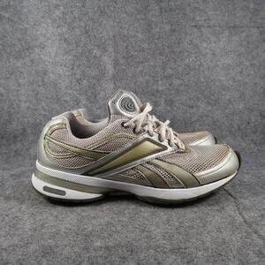 Reebok Shoes Womens 9 Athletic Easy Tone Trainer Sneakers Smooth Fit Active Gray